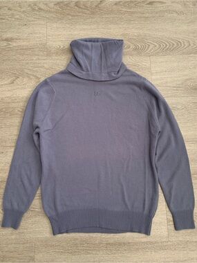 Vintage 1970s Givenchy Sport Gray Turtleneck Size 40